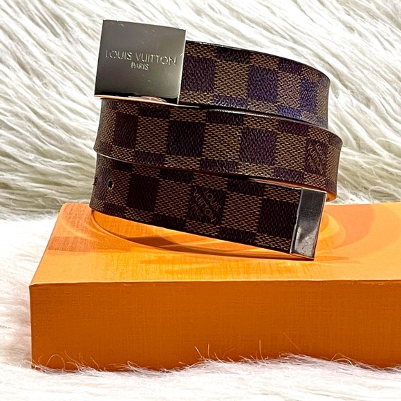 🌸Authentic LOUIS VUITTON Damier Ebene Ceinture belt - Picture 2 of 14